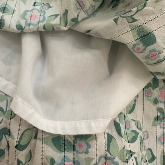 Kenzie Girl NWT Floral Pleated Summer Skirt Ribbon SZ 13 NWT - Picture 7 of 9